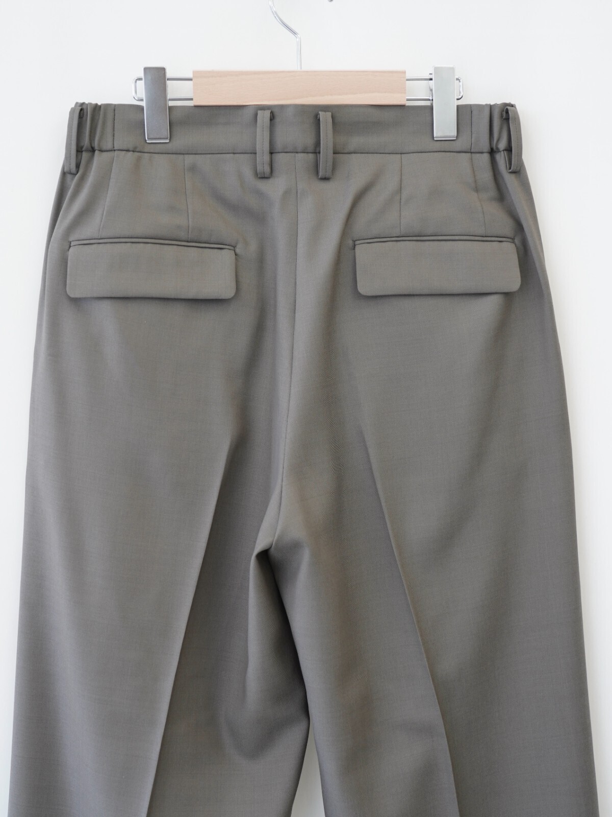 IRENISA MENS TWO TUCKS WIDE TROUSERS (25AW) IMAGE20