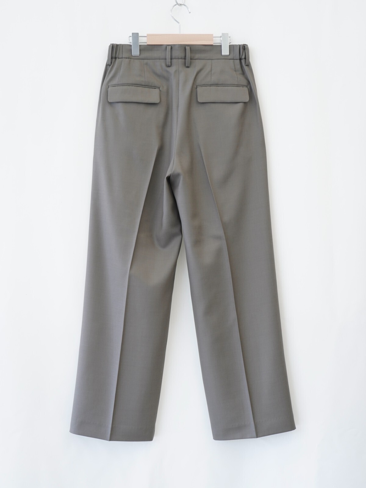 IRENISA MENS TWO TUCKS WIDE TROUSERS (25AW) IMAGE18