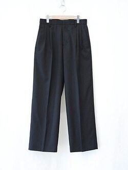 IRENISA 男士 TWO TUCKS WIDE TROUSERS (25AW) 图片6