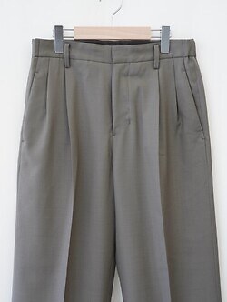IRENISA 男士 TWO TUCKS WIDE TROUSERS (25AW) 图片19