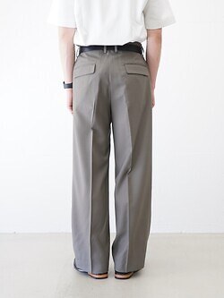 IRENISA 男士 TWO TUCKS WIDE TROUSERS (25AW) 圖片14