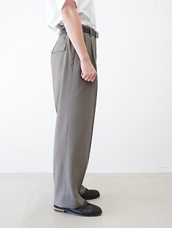 IRENISA 男士 TWO TUCKS WIDE TROUSERS (25AW) 圖片13