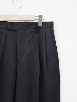 IRENISA 男士 TWO TUCKS TAPERED TROUSERS 图片3