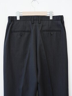 IRENISA 男士 TWO TUCKS TAPERED TROUSERS 图片4