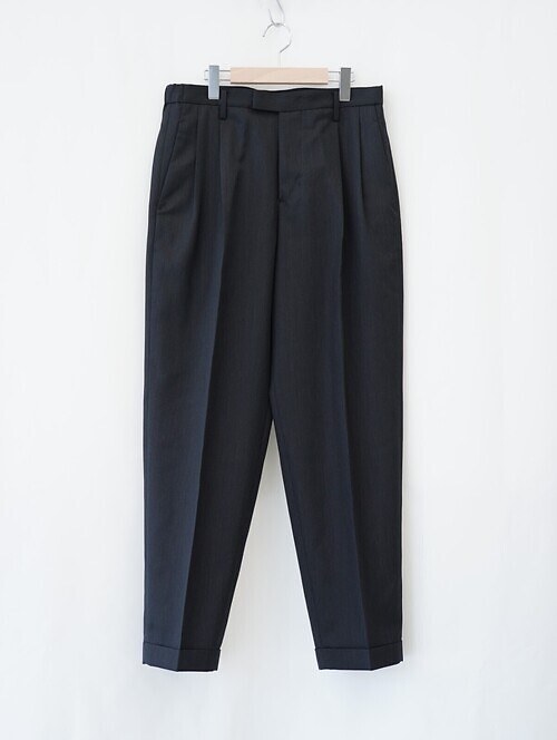 TWO TUCKS TAPERED TROUSERS｜IRENISA 男士