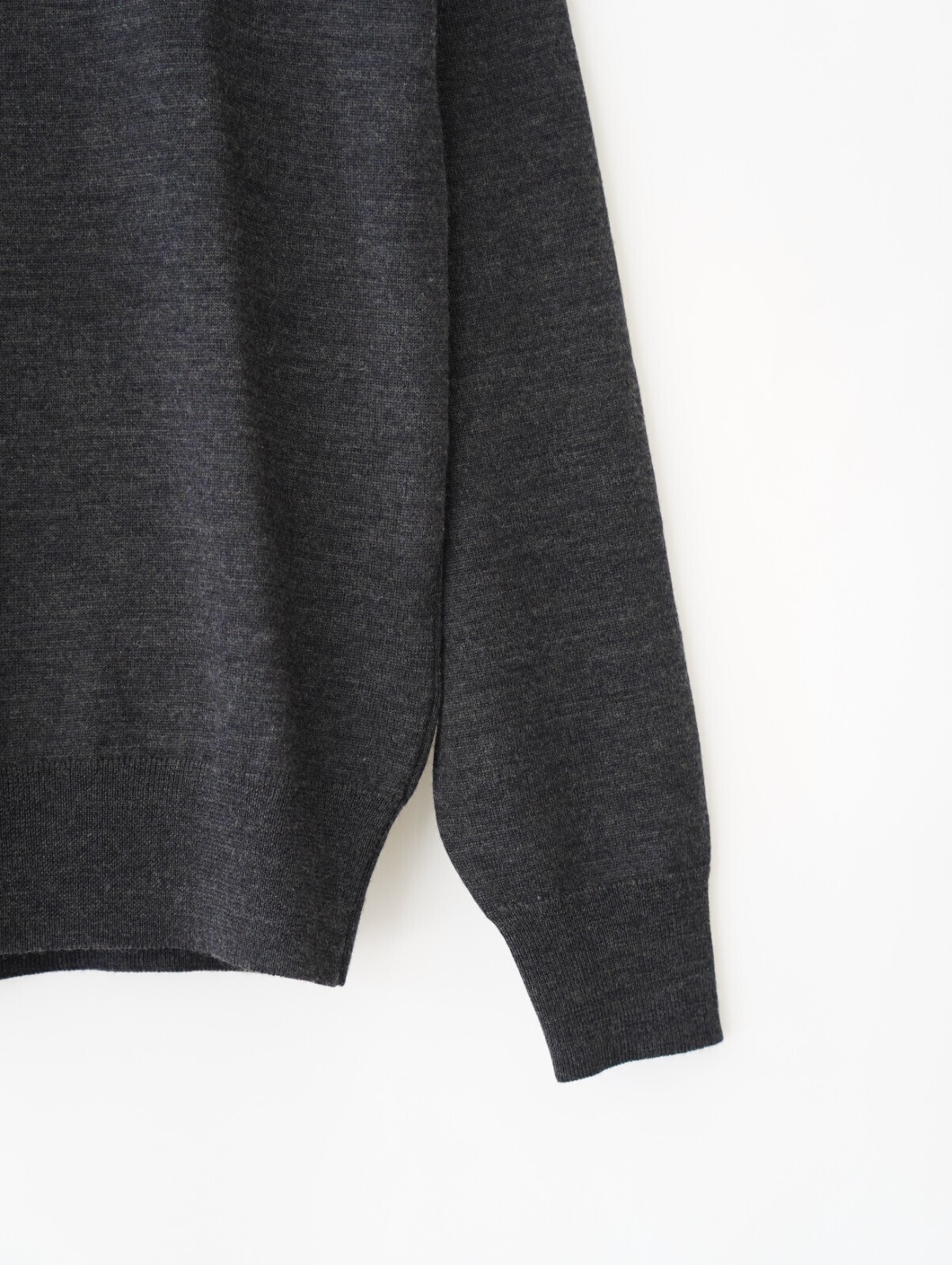 IRENISA 男士 WOOL HIGH-NECK KNIT PULLOVER 圖片12