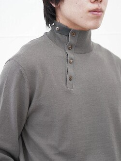 IRENISA 男士 WOOL HIGH-NECK KNIT PULLOVER 圖片18
