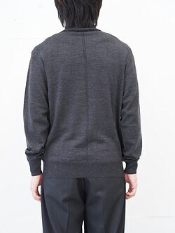 IRENISA 男士 WOOL HIGH-NECK KNIT PULLOVER 圖片3