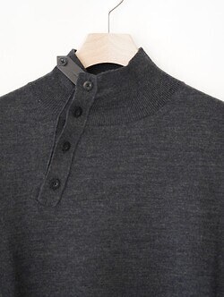IRENISA 男士 WOOL HIGH-NECK KNIT PULLOVER 圖片10