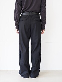 イレニサ メンズ 2タックワイドカーゴパンツ 画像3