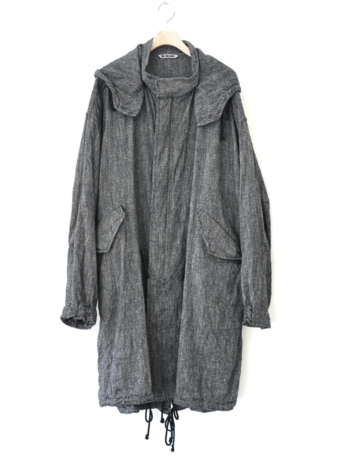 NULABEL 男士 SALT'N PEPPER WOOL LINEN SHELL PARKA 图片8