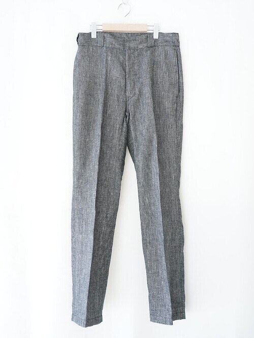 SALT'N PEPPER WOOL LINEN CLASSIC TROUSERS|NULABEL MENS