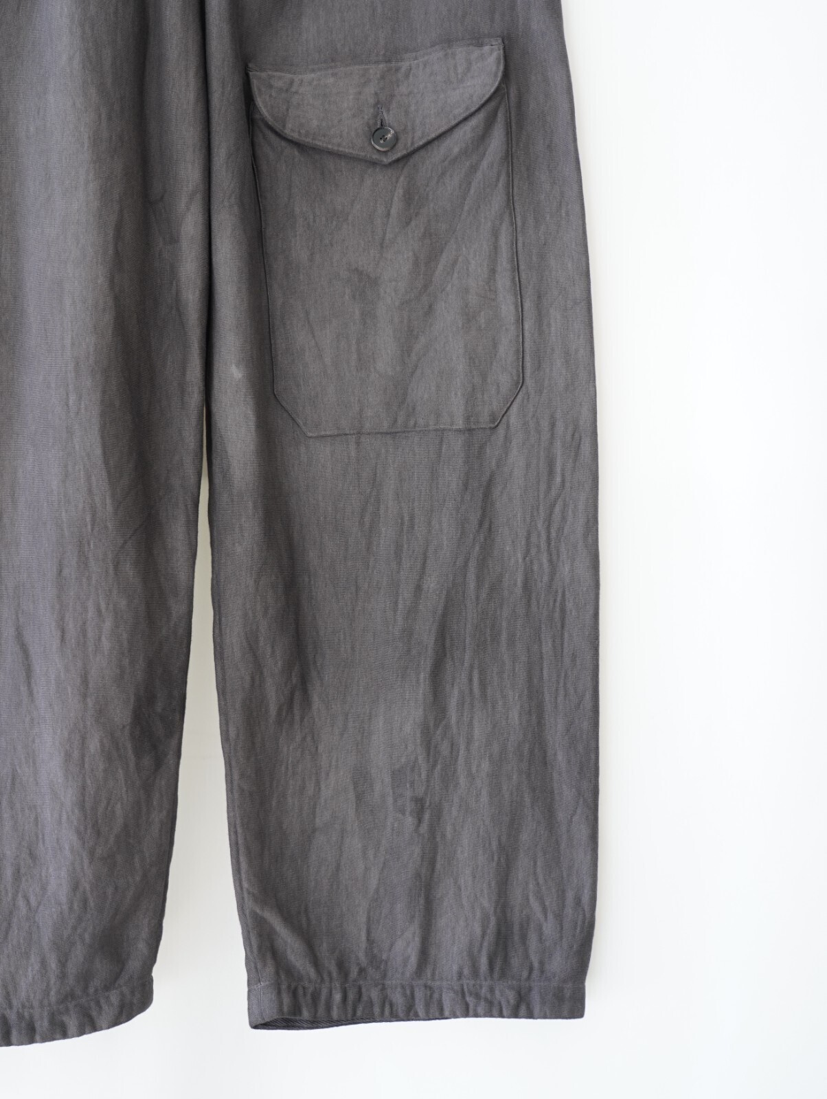 NULABEL MENS GARMENT DYED SWEAT TROUSERS IMAGE5