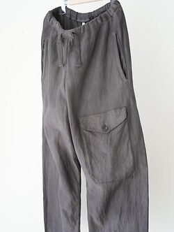 NULABEL MENS GARMENT DYED SWEAT TROUSERS IMAGE3