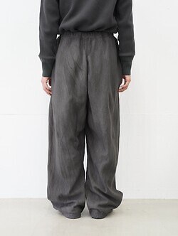 NULABEL MENS GARMENT DYED SWEAT TROUSERS IMAGE3