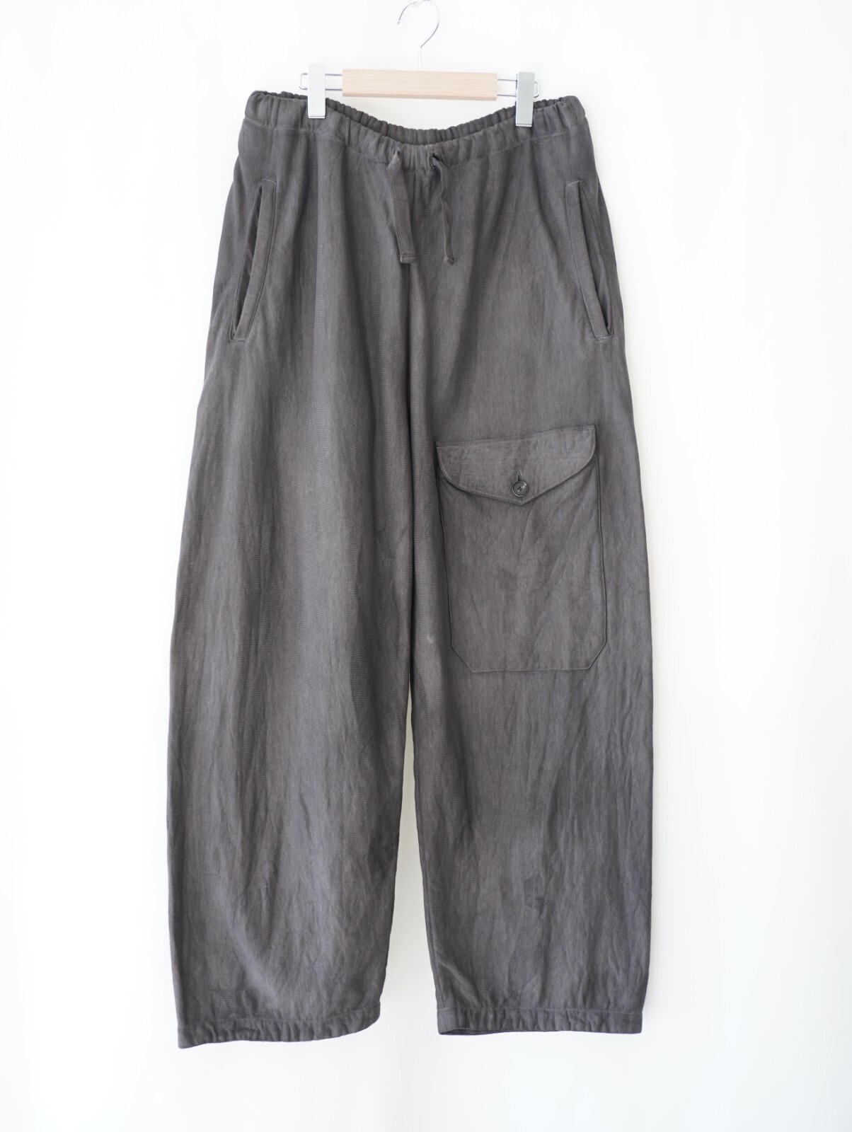 NULABEL MENS GARMENT DYED SWEAT TROUSERS IMAGE1