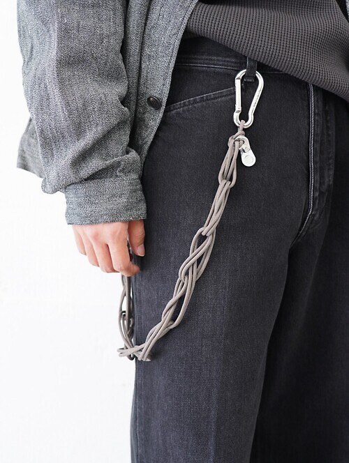 HAND DYED ROPE CARABINER｜NULABEL WOMENS & MENS