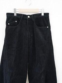 NVRFRGT 男士 3D TWISTED WIDE LEG 5P PANTS 圖片7
