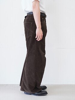 NVRFRGT 男士 3D TWISTED WIDE LEG 5P PANTS 圖片12