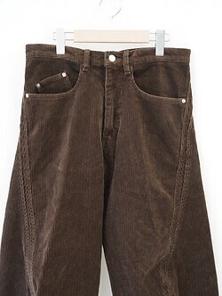 NVRFRGT 男士 3D TWISTED WIDE LEG 5P PANTS 圖片18