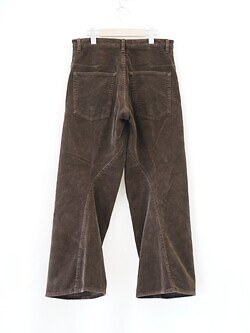 NVRFRGT 男士 3D TWISTED WIDE LEG 5P PANTS 圖片16