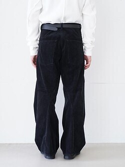 NVRFRGT 男士 3D TWISTED WIDE LEG 5P PANTS 圖片3