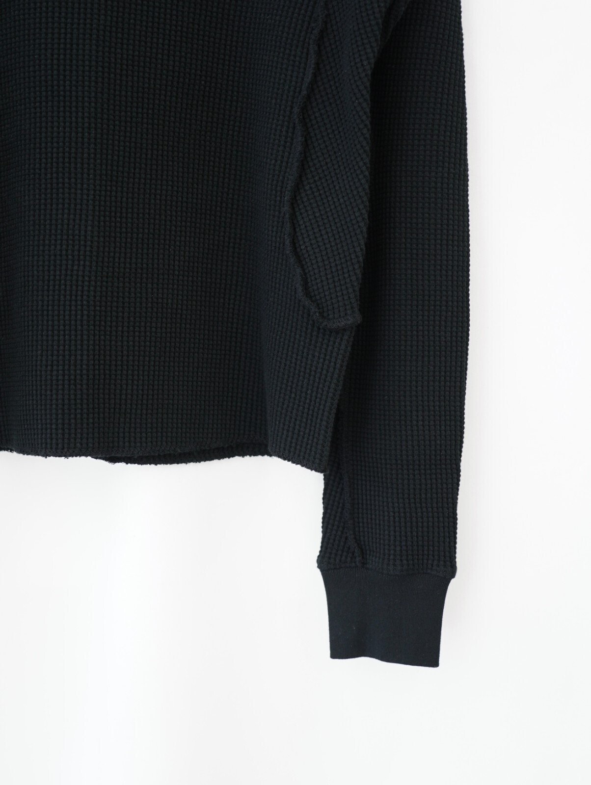 NVRFRGT 남성 WAFFLE THERMAL LONG SLEEVE T‑SHIRT 이미지7