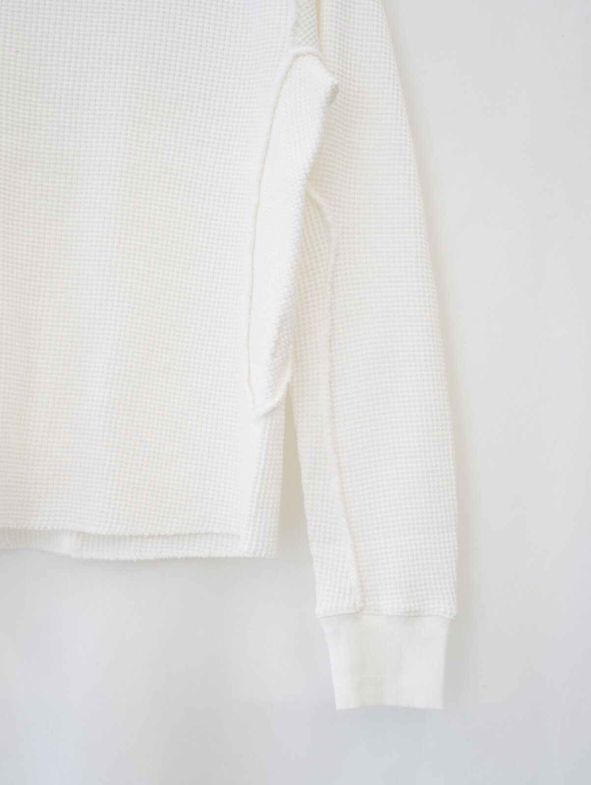 NVRFRGT 남성 WAFFLE THERMAL LONG SLEEVE T‑SHIRT 이미지16