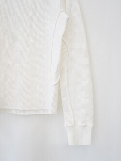 ネヴァーフォーゲット メンズ ワッフルサーマルロングスリーブTシャツ 画像16