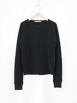 ネヴァーフォーゲット メンズ ワッフルサーマルロングスリーブTシャツ 画像5