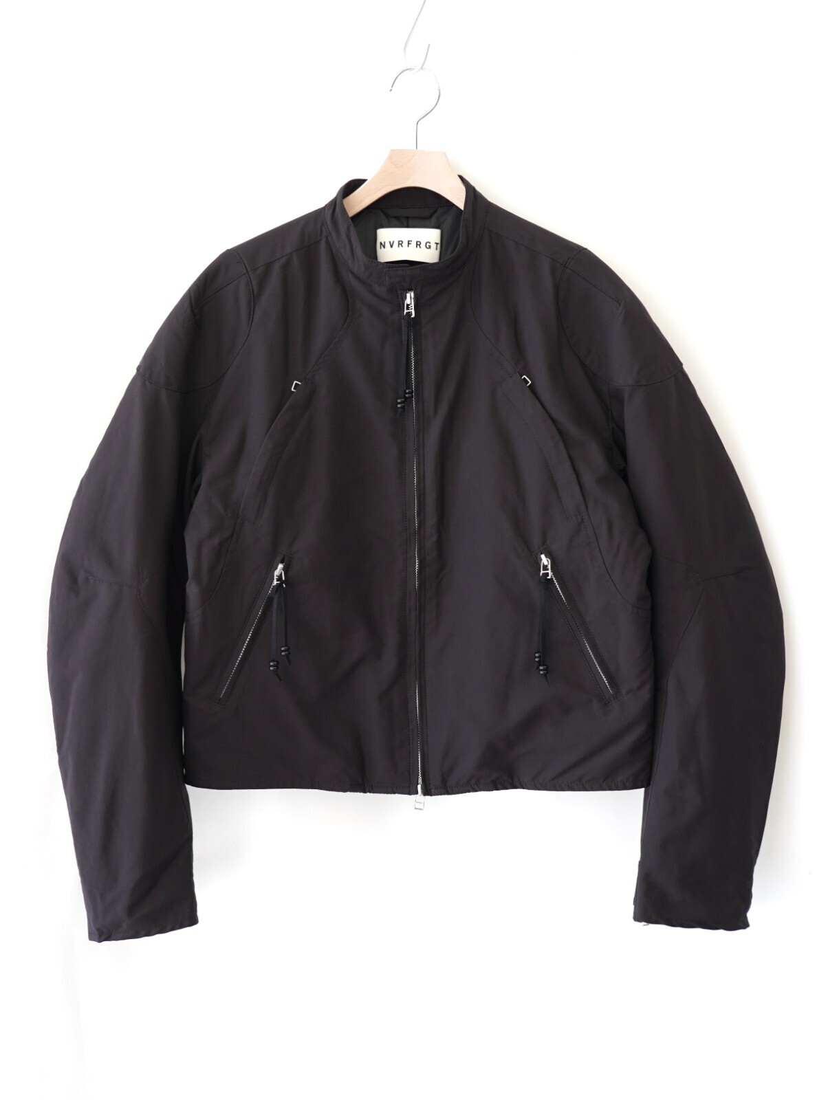 ネヴァーフォーゲット メンズ パデッドモーターサイクルジャケット 画像8