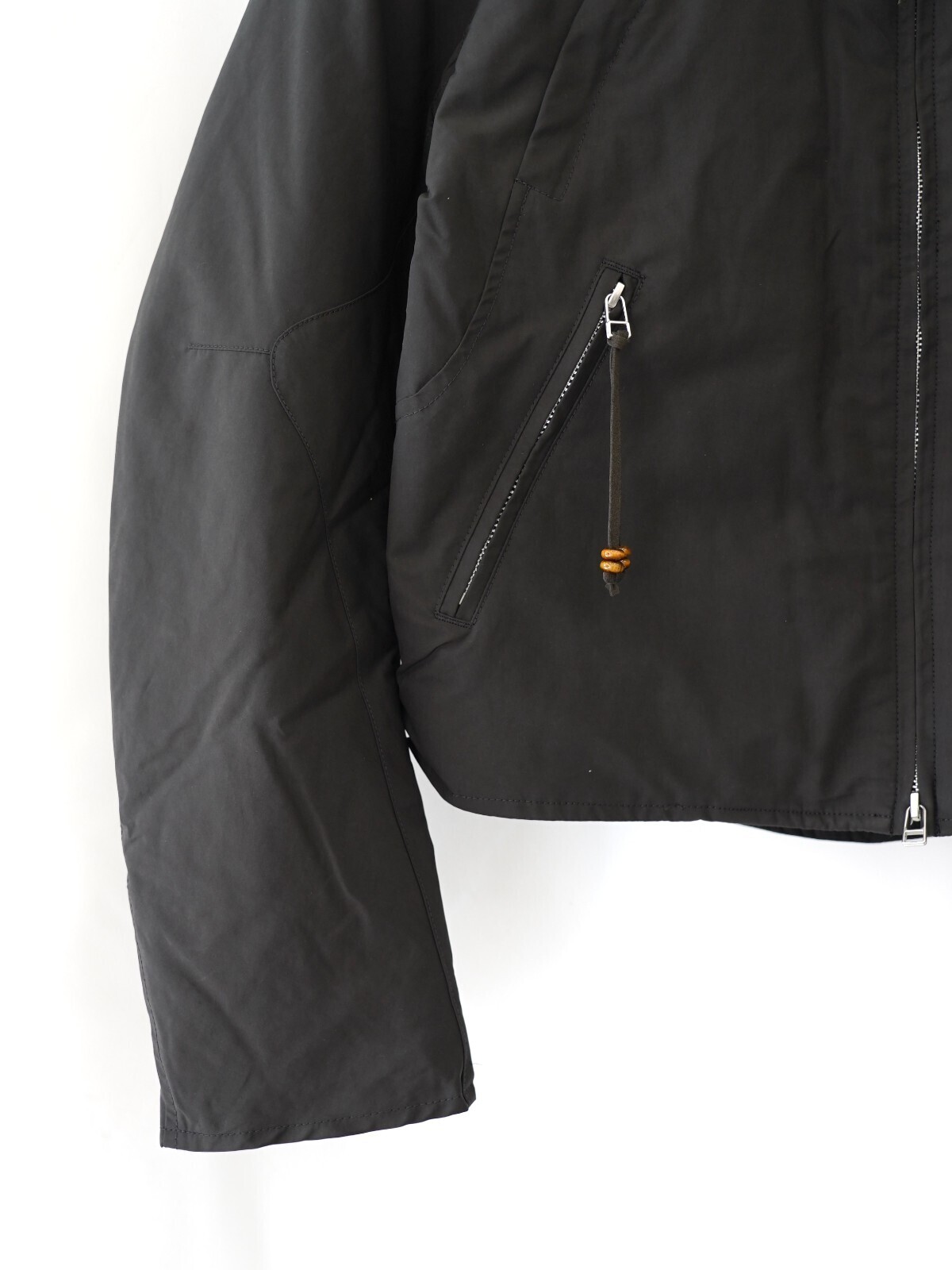 ネヴァーフォーゲット メンズ パデッドモーターサイクルジャケット 画像24