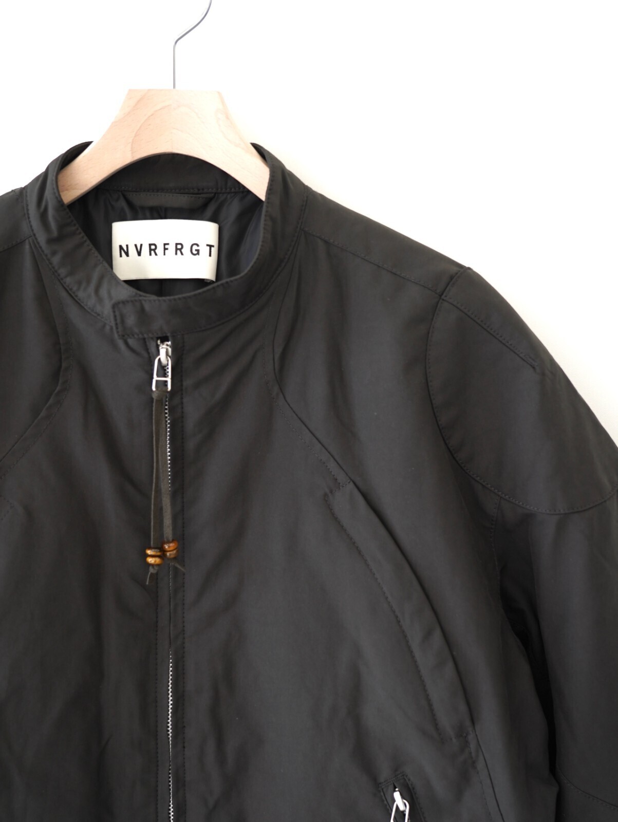 ネヴァーフォーゲット メンズ パデッドモーターサイクルジャケット 画像23