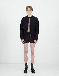 NVRFRGT 男裝 PADDED MOTORCYCLE JACKET 圖片6