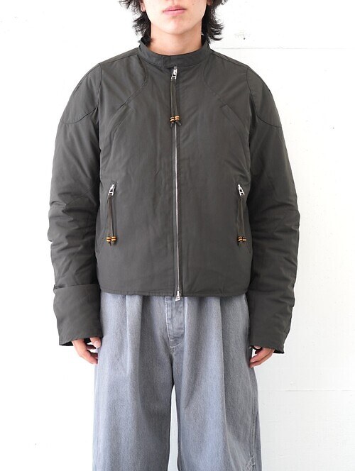 PADDED MOTORCYCLE JACKET｜NVRFRGT 男士