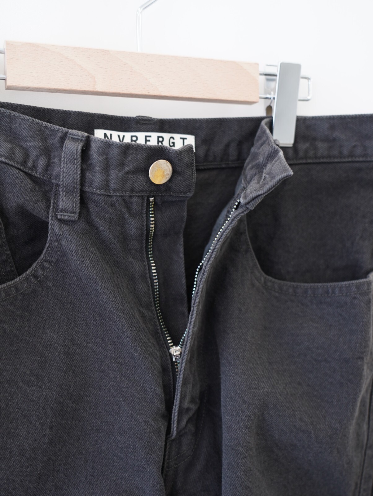 NVRFRGT 男士 3D TWISTED WIDE LEG JEANS 圖片8