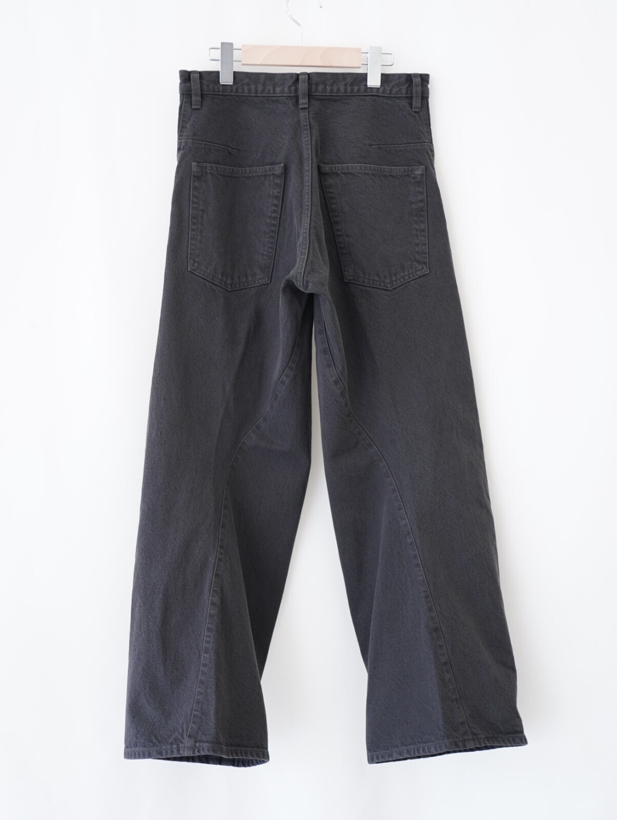 NVRFRGT 男士 3D TWISTED WIDE LEG JEANS 圖片9