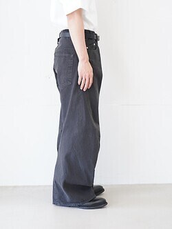 NVRFRGT 男裝 3D TWISTED WIDE LEG JEANS 圖片2