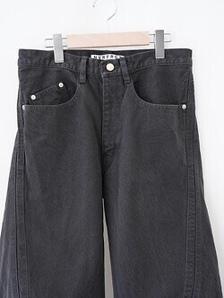 NVRFRGT 男裝 3D TWISTED WIDE LEG JEANS 圖片6