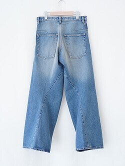 NVRFRGT 男裝 3D TWISTED WIDE LEG JEANS 圖片6