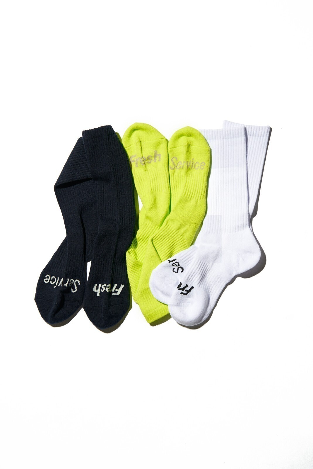 FreshService MENS SIGNATURE 3-PACK SOCKS (25AW) IMAGE2