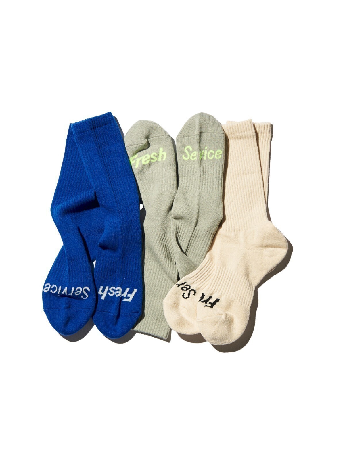 FreshService MENS SIGNATURE 3-PACK SOCKS (25AW) IMAGE5