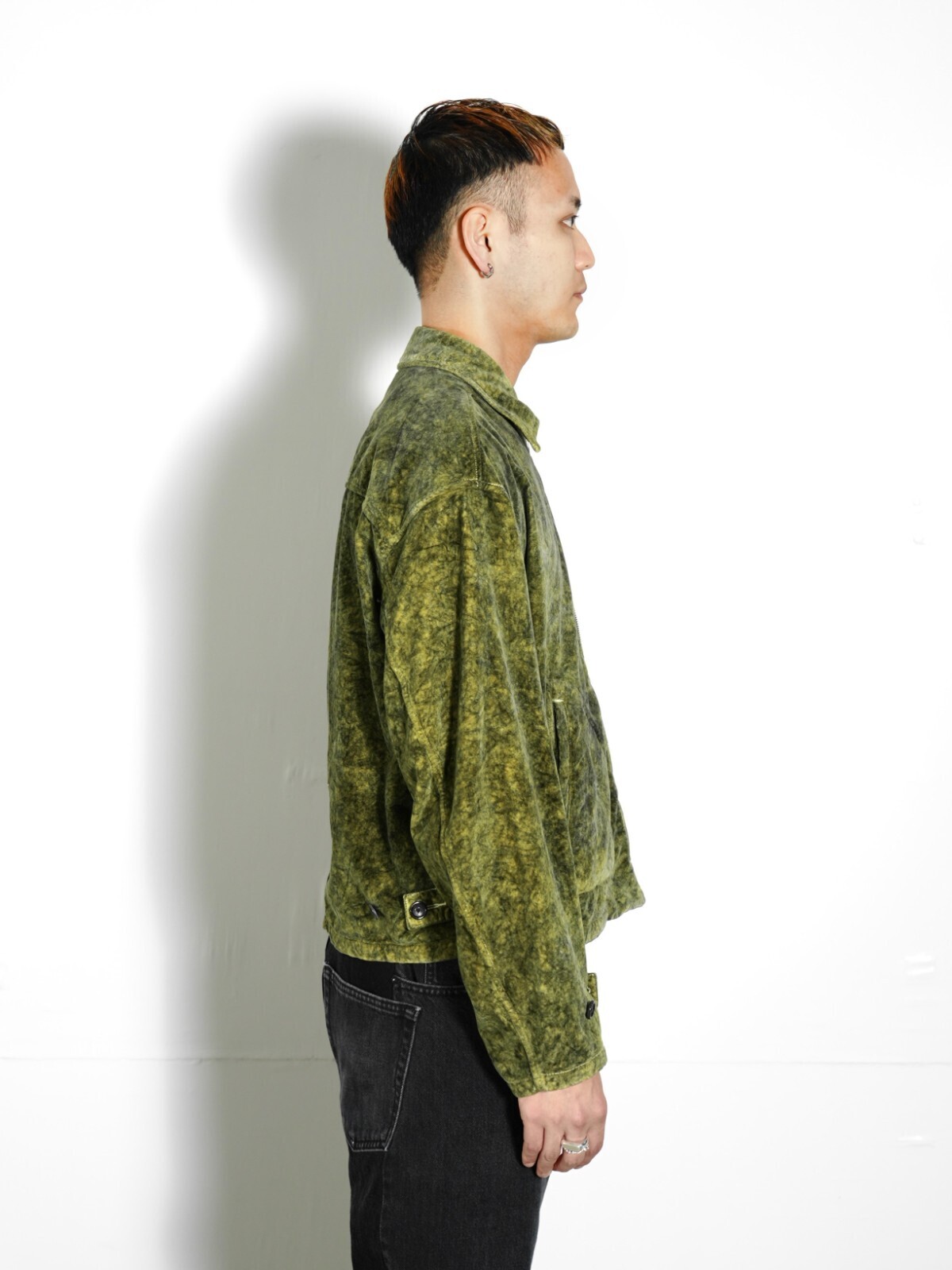 SEVEN BY SEVEN 男士 Velvet Short Blouson - Capsule dyed - 图片12