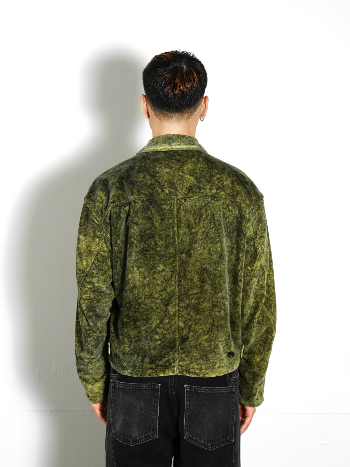 SEVEN BY SEVEN 男士 Velvet Short Blouson - Capsule dyed - 图片13