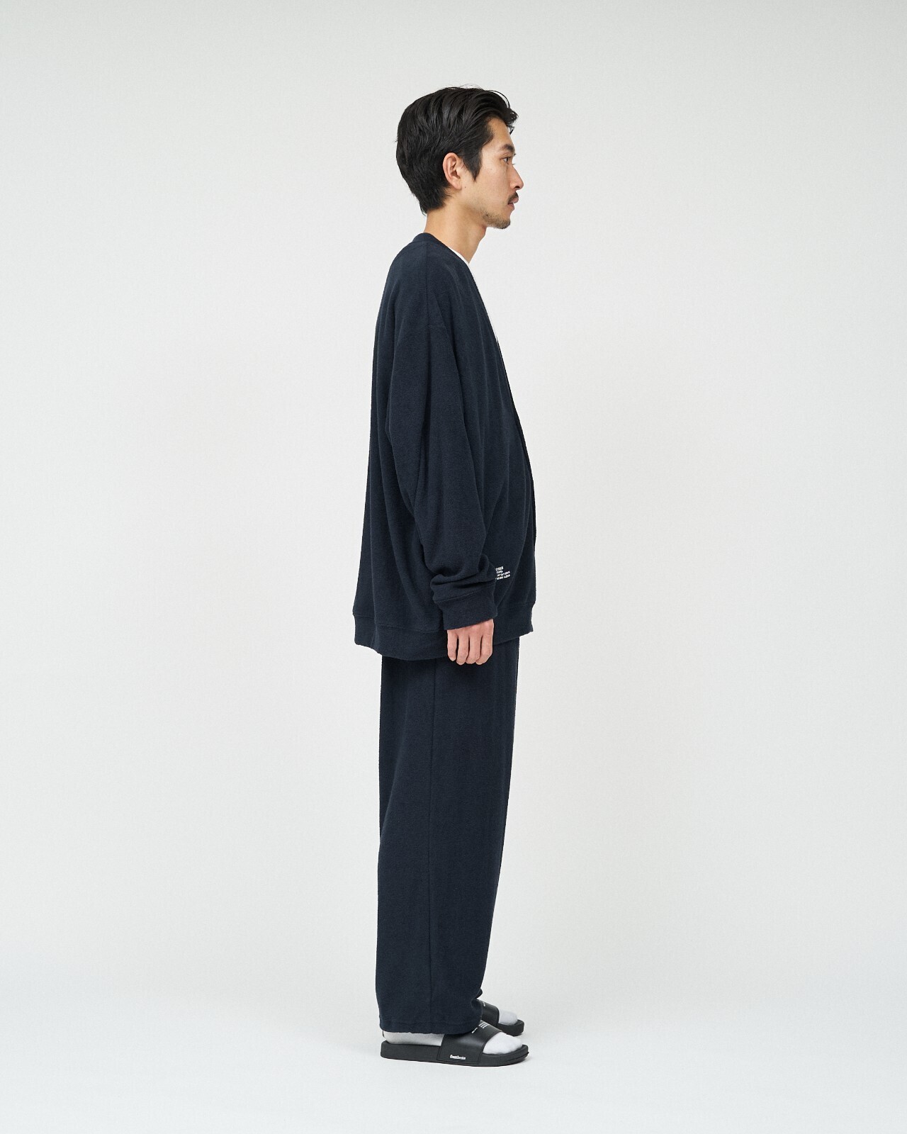 フレッシュサービス レディース & メンズ ユーティリティパイルカーディガンセットアップ 画像11