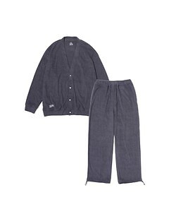 フレッシュサービス レディース & メンズ ユーティリティパイルカーディガンセットアップ 画像15