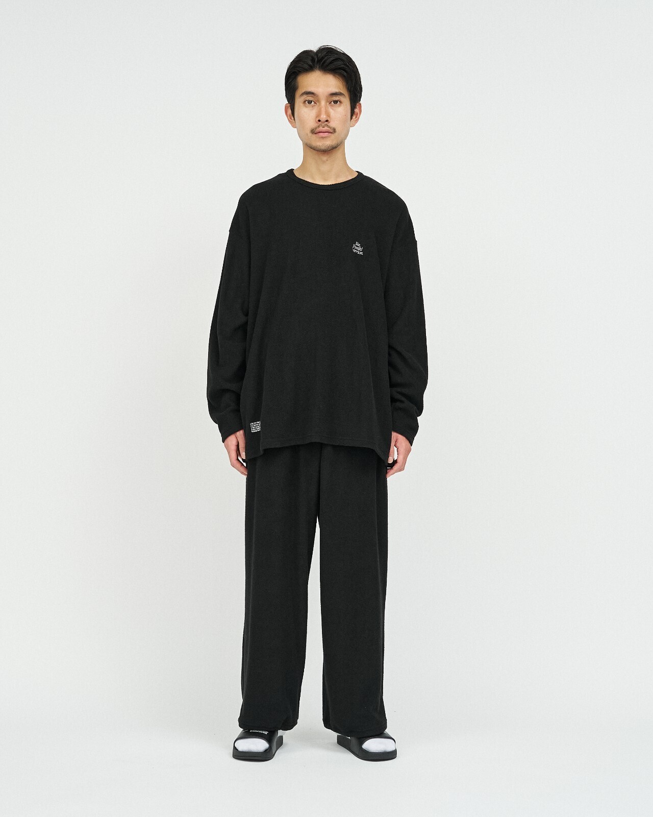 フレッシュサービス メンズ ユーティリティパイルL/Sセットアップ 画像4