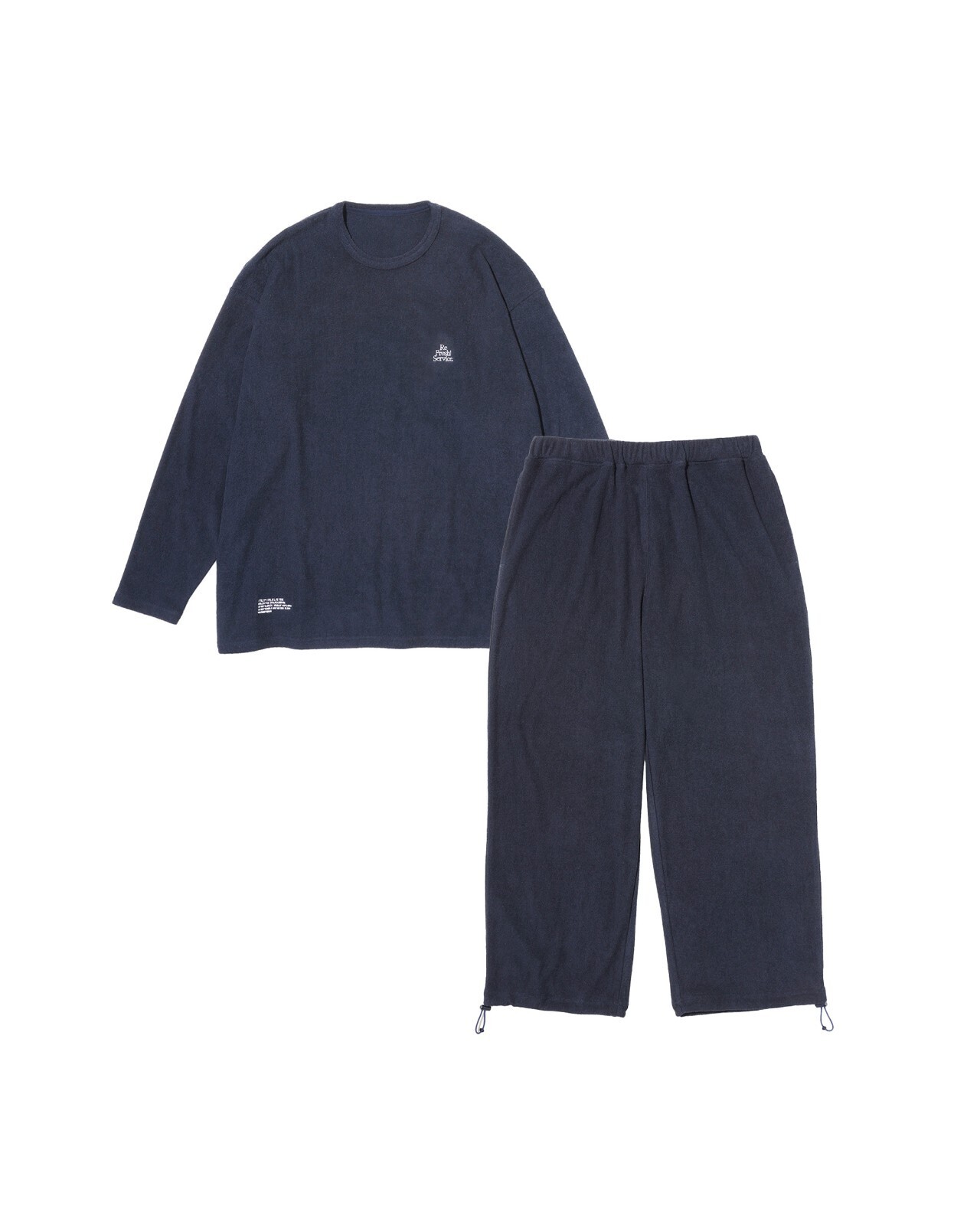 フレッシュサービス メンズ ユーティリティパイルL/Sセットアップ 画像19