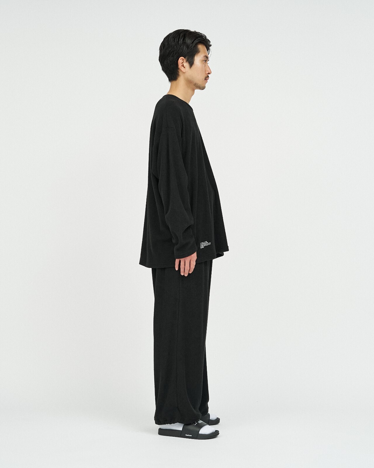 フレッシュサービス メンズ ユーティリティパイルL/Sセットアップ 画像5