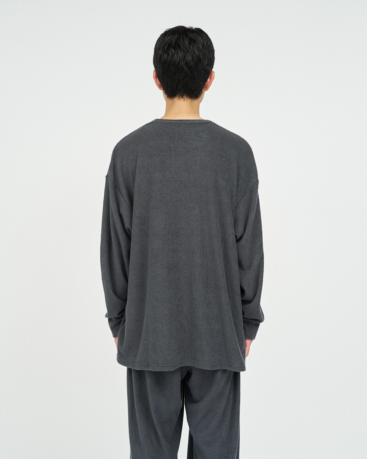 フレッシュサービス メンズ ユーティリティパイルL/Sセットアップ 画像15